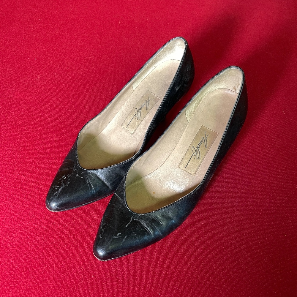 Amalfi Black Heels